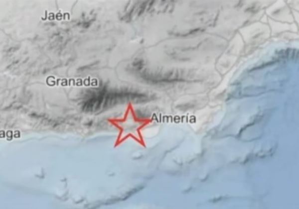 Terremoto de magnitud 2,9 se deja sentir en el poniente almeriense