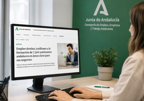 Empleo convoca por segunda vez su novedoso programa de teleformación a autónomos en competencias clave para sus negocios