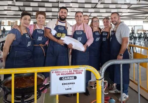 La carpa municipal de La Mojonera acogió el V Concurso de Paellas